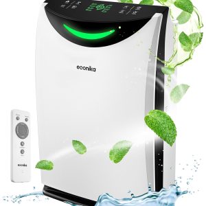 Air Purifiers for Home Large Room Up to 1035 Sq Ft   4 in 1 Humidifier and Air Purifier in One UV C Light and Ionizer   Ultra Quiet Air Cleaner with H13 True HEPA Air Filter for Germs Odors